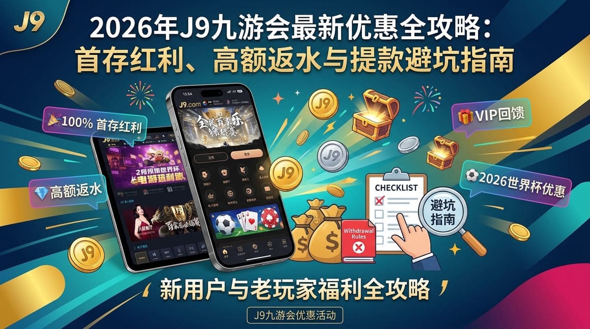 J9九游会2026年3月福利解析：新用户首存与返水机制如何更高效利用？