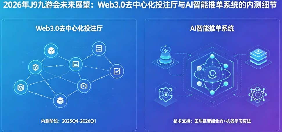 2026年J9九游会未来展望：Web3.0去中心化投注厅与AI智能推单系统的内测细节