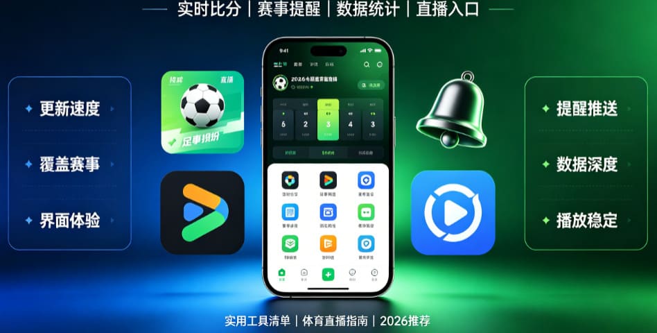 盘点2026年最好用的5个足球比分直播APP
