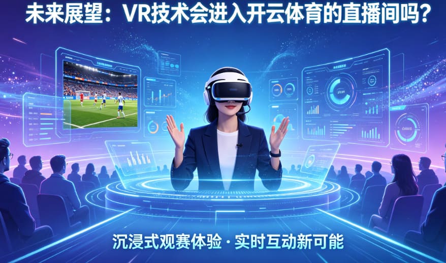 未来展望：VR技术会进入开云体育的直播间吗？